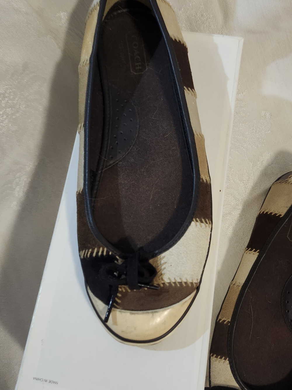 Vintage Y2K Coach Melissa Patchwork Flat Sneaker - Picture 6 of 7